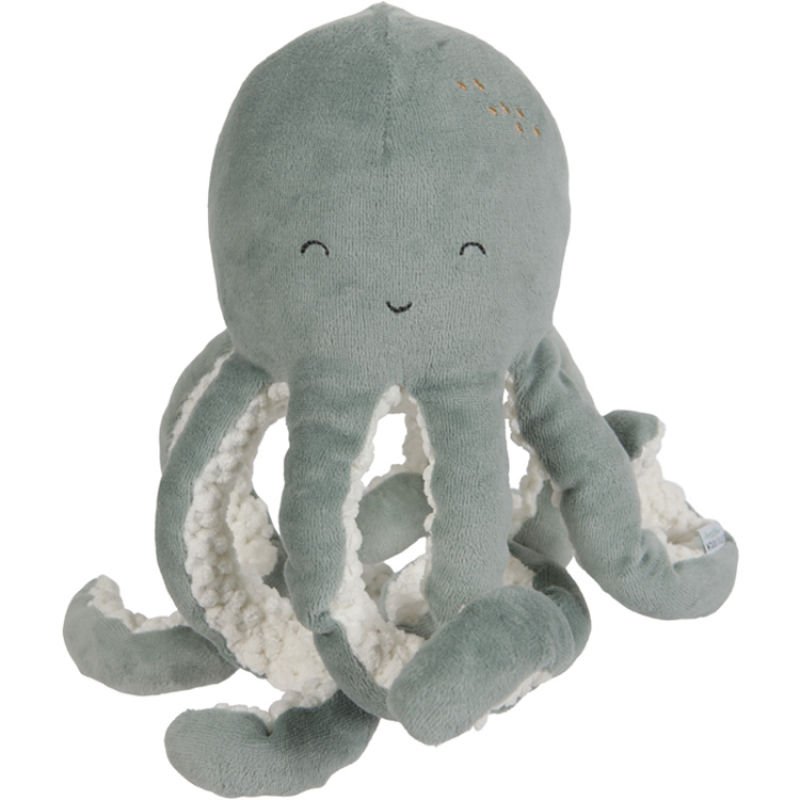  ocean peluche pieuvre vert 